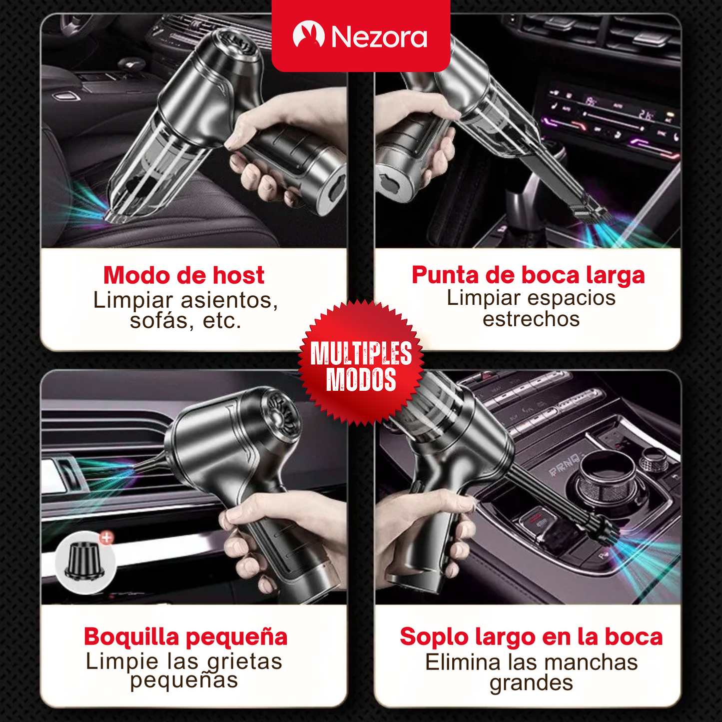 Mini Aspiradora 3 en 1 – Potencia 🔋 y limpieza rápida Más Envio GRATIS📦