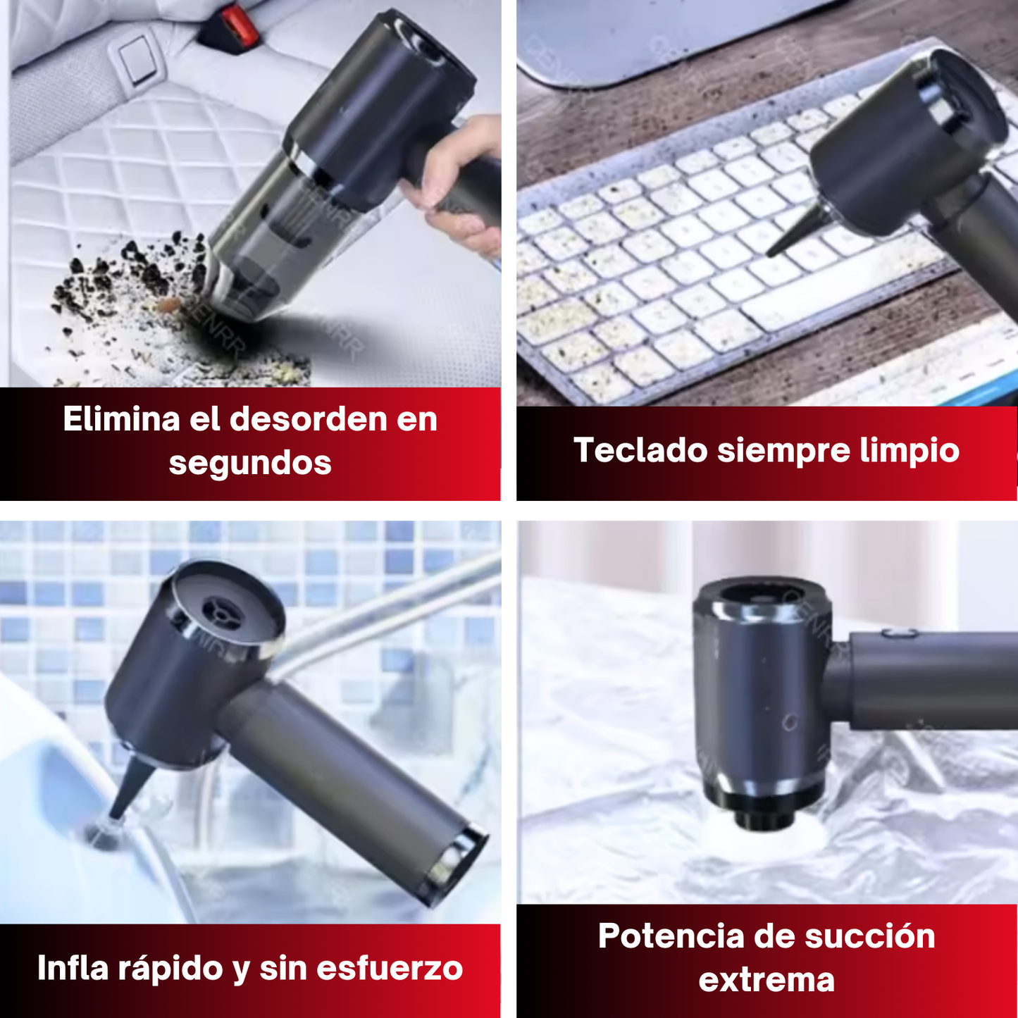 Mini Aspiradora 3 en 1 – Potencia 🔋 y limpieza rápida Más Envio GRATIS📦